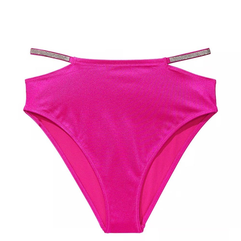 VICTORIA'S‎ SECRET SWIM
Shine Strap High-Waist Full-Coverage Bikini Bottom
